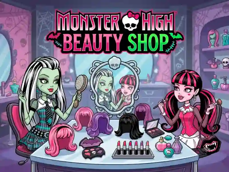 Lojë Monster High Beauty Shop në internet