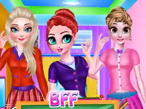 Lojë BFF High School Style në internet