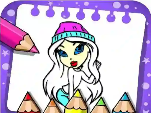Lojë Easy Bratz Coloring në internet