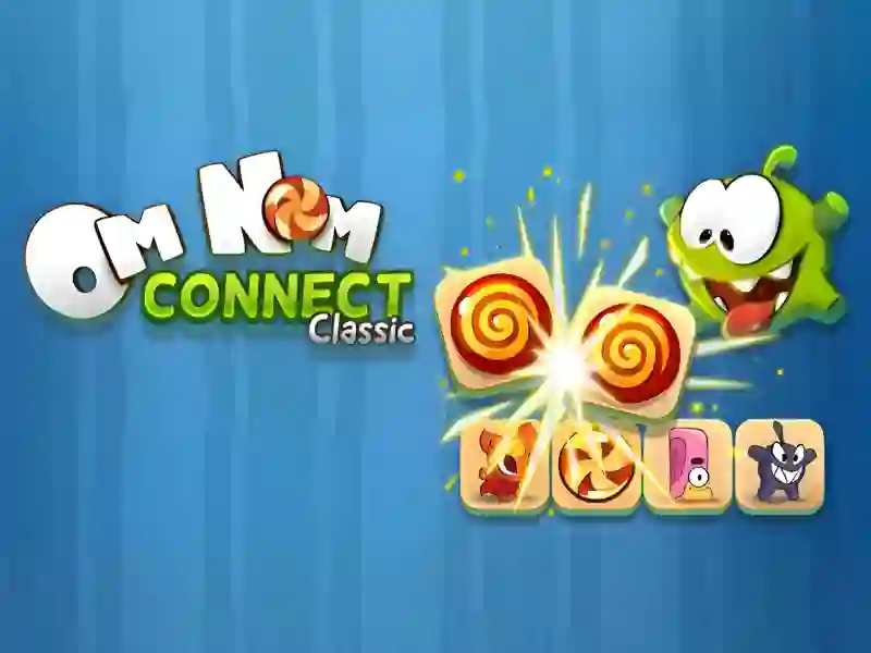 Lojë Om Nom Connect Classic në internet