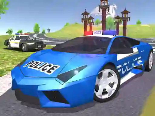 Lojë Police Car Simulator 3d në internet