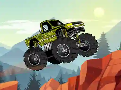 Lojë Monster Truck 2D në internet