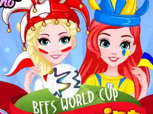 Lojë Bffs World Cup Face Paint në internet