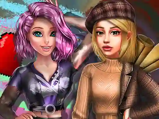 Lojë 2022 Dark Academia to Egirl Dress up në internet