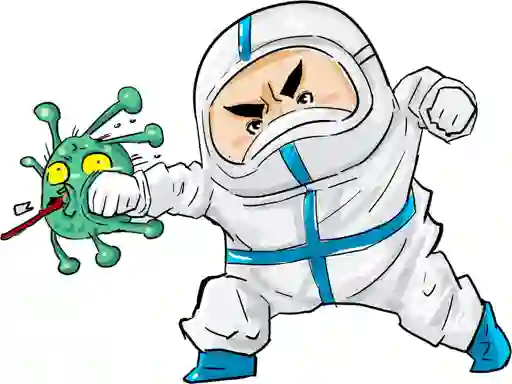 Lojë Against Coronavirus Slide në internet
