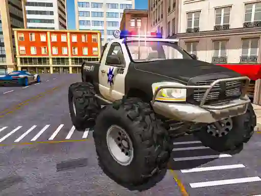 Lojë Police Truck Driver Simulator në internet