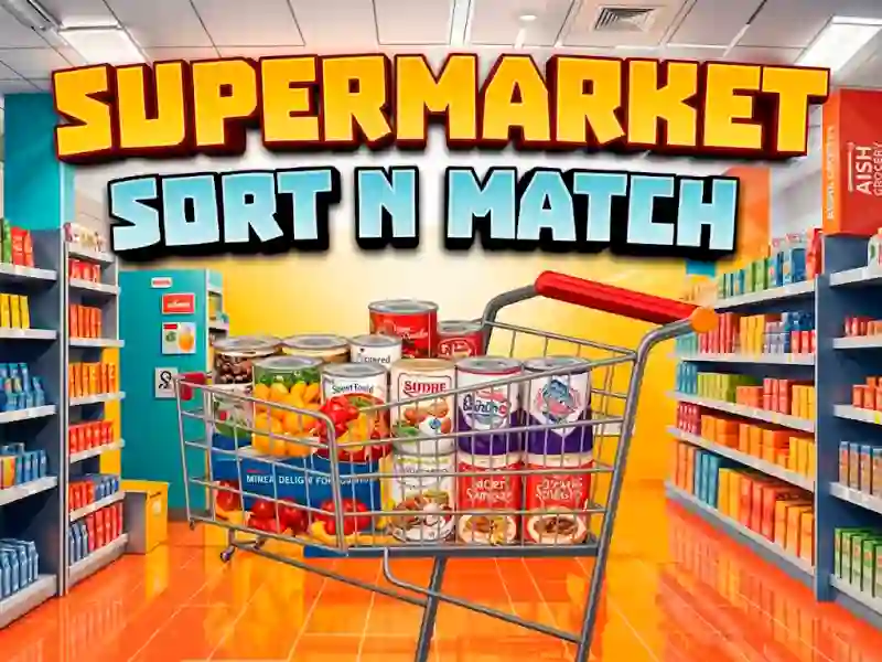 Lojë Supermarket Sort N Match në internet