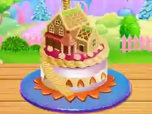 Lojë Doll House Cake Cooking në internet