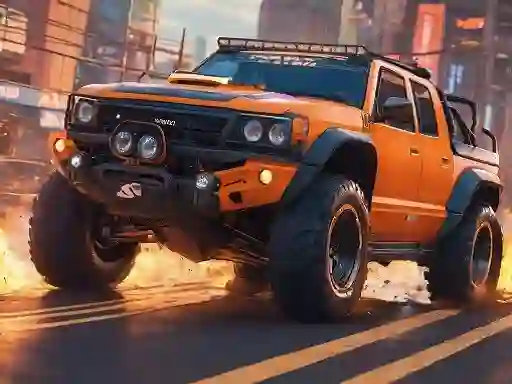 Lojë 4x4 Offroader në internet