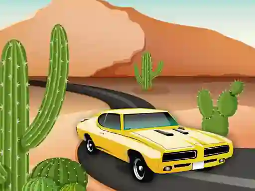 Lojë Desert Car Race në internet