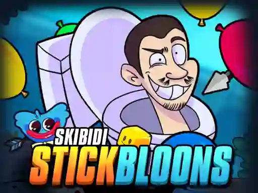 Lojë Skibidi Stick Bloons në internet