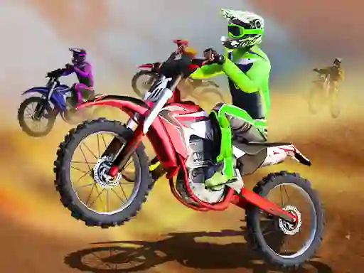 Lojë Dirt Bike MotoCross në internet