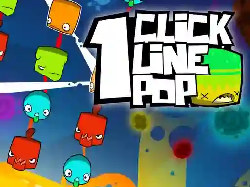 Lojë 1 Click 1 Line 1 Pop në internet