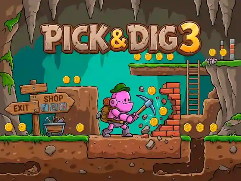 Lojë Pick & Dig 3 në internet