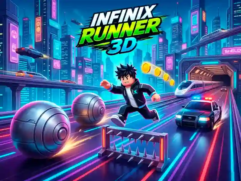 Lojë Infinix Runner 3D në internet