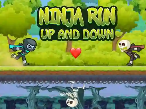 Lojë Ninja Run Up And Down në internet
