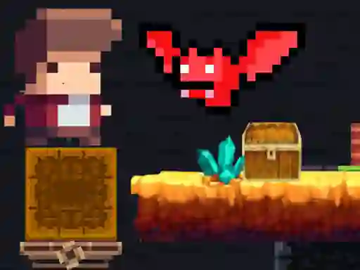 Lojë Tiny Man and Red Bat në internet