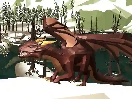 Lojë Dragon World në internet