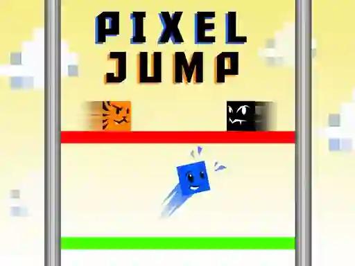 Lojë Pixel Jump në internet