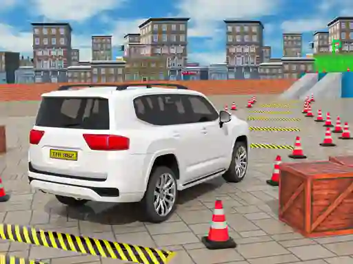 Lojë Prado Car Parking Games Sim në internet