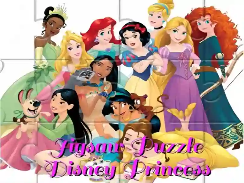 Lojë Jigsaw Puzzle: Disney Princess në internet