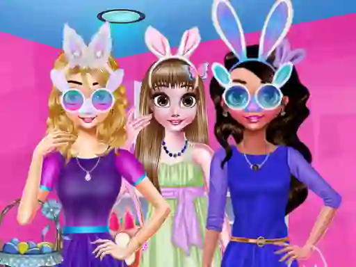 Lojë Funny Easter Girls në internet