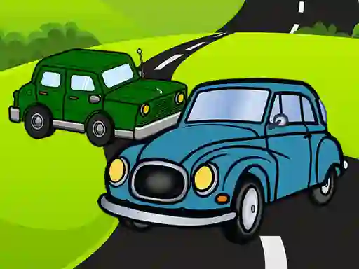 Lojë Cartoon Car Jigsaw në internet