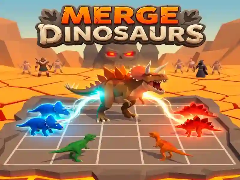 Lojë Merge Dinosaurs në internet