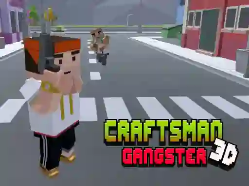 Lojë CraftsMan 3D Gangster në internet