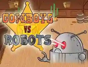 Lojë Cowboys vs Robots në internet
