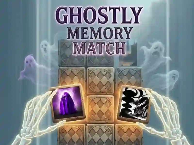 Lojë Ghosts Memory Match në internet
