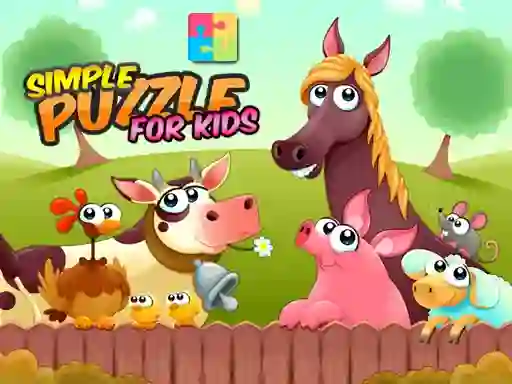 Lojë Simple Puzzle For Kids në internet