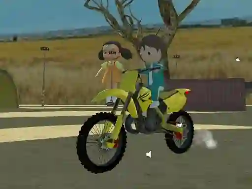 Lojë MSK Squid Game Motorcycle Stunts në internet