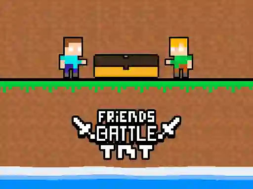 Lojë Friends Battle TNT në internet