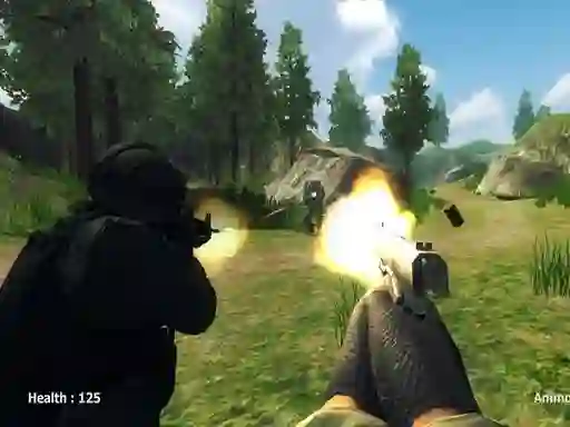 Lojë FPS Shooting Survival Sim në internet