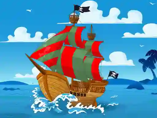 Lojë Pirate Ships Hidden në internet