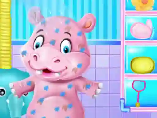 Lojë Baby Hippo Bath Time në internet
