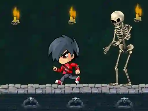 Lojë Skeleton Dungeon në internet