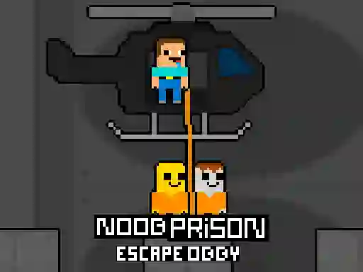 Lojë Noob Prison Escape Obby në internet