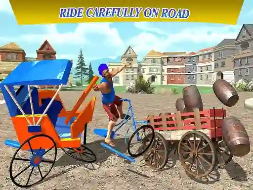 Lojë City Cycle Rickshaw Simulator në internet