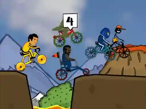 Lojë Cyclomaniacs në internet