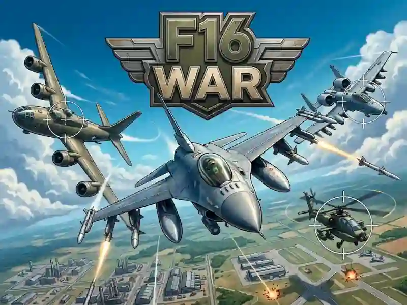 Lojë F16 War në internet