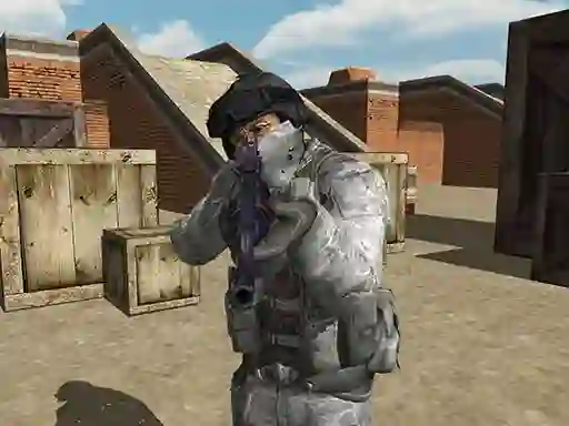 Lojë Counter City Strike Commando Action në internet
