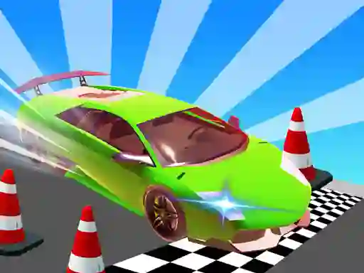 Lojë Car Stunt Races Mega Ramps në internet