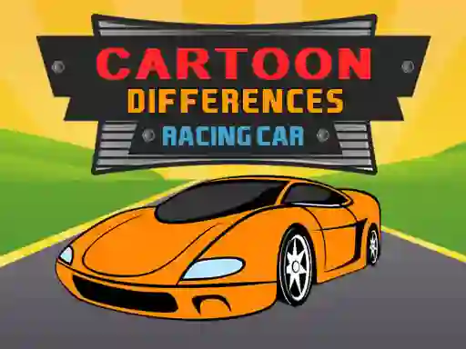 Lojë Cartoon Racing: Car Differences në internet
