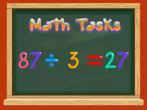 Lojë Math Tasks True or False në internet