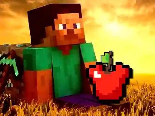 Lojë Mineblox Apple Shooter në internet