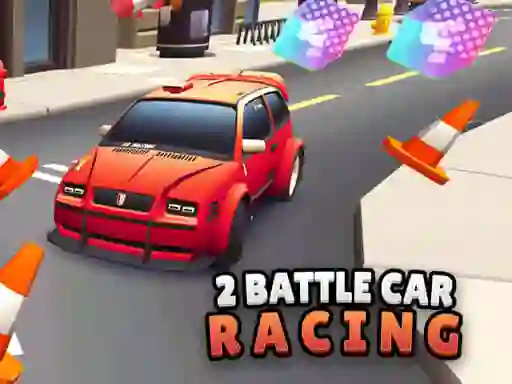 Lojë 2 Player Battle Car Racing në internet