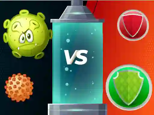Lojë Virus Fight në internet