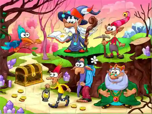 Lojë Fantasy Jigsaw Deluxe në internet